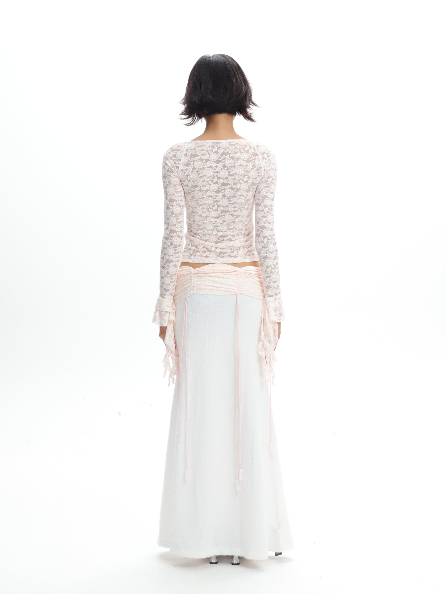 Dolomedes White Lace Temptation Top