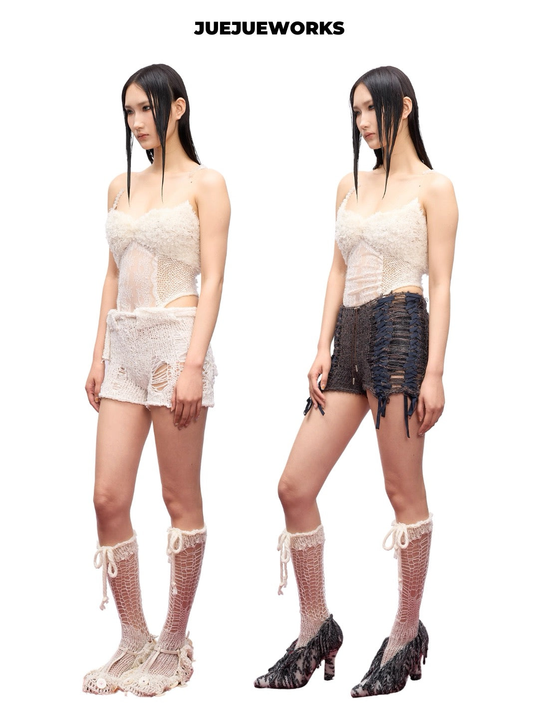 JUEJUEWORKS Hand-Knit Socks