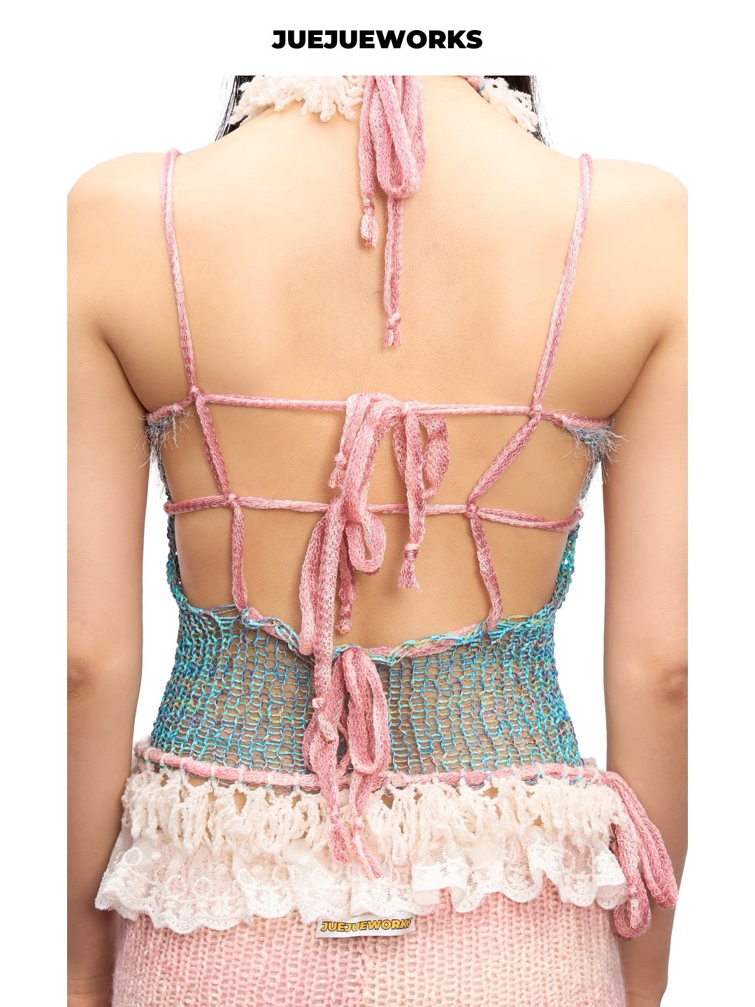 JUEJUEWORKS Hand-Knit Top