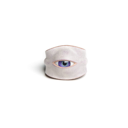 Plank Ateliers 'ALL EYES' Leather Ring