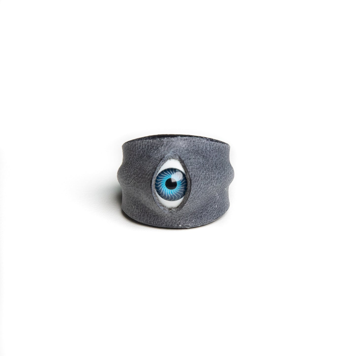 Plank Ateliers 'ALL EYES' Leather Ring
