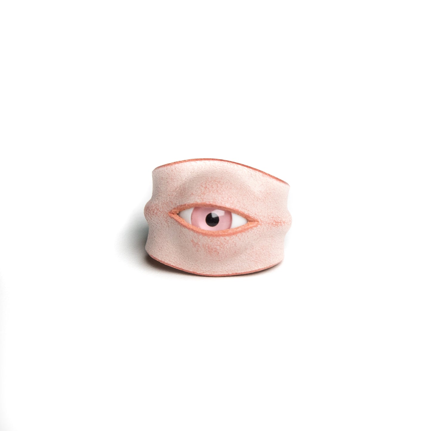 Plank Ateliers 'ALL EYES' Leather Ring