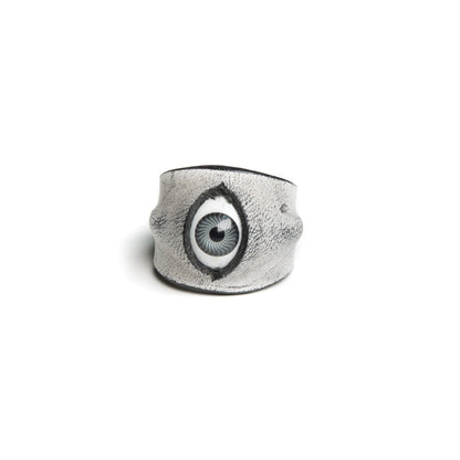 Plank Ateliers 'ALL EYES' Leather Ring