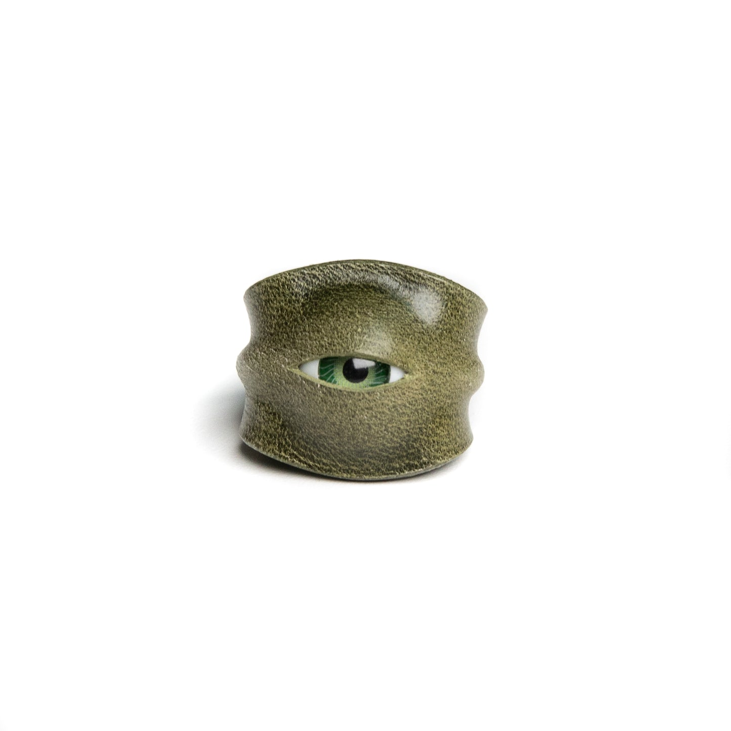 Plank Ateliers 'ALL EYES' Leather Ring