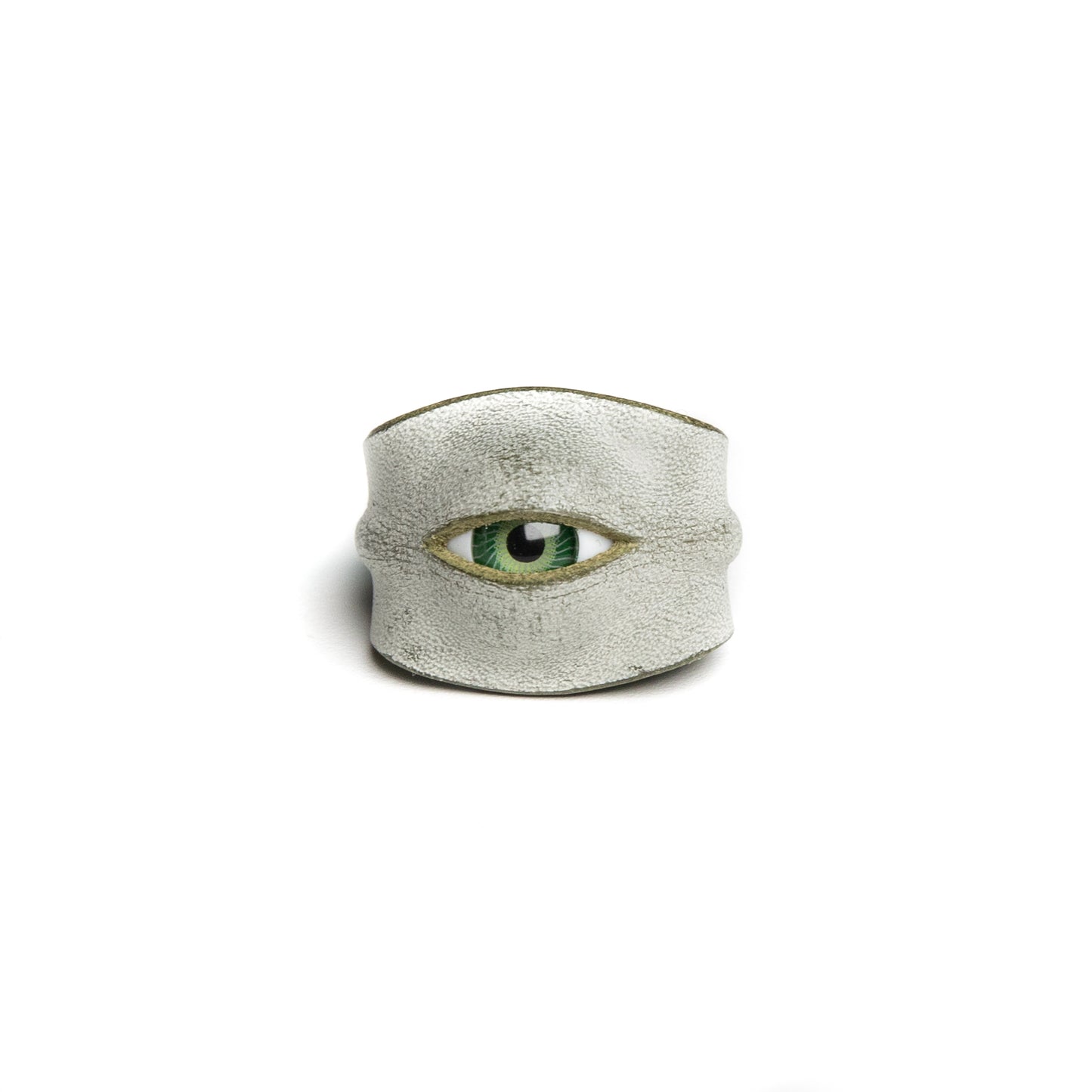 Plank Ateliers 'ALL EYES' Leather Ring
