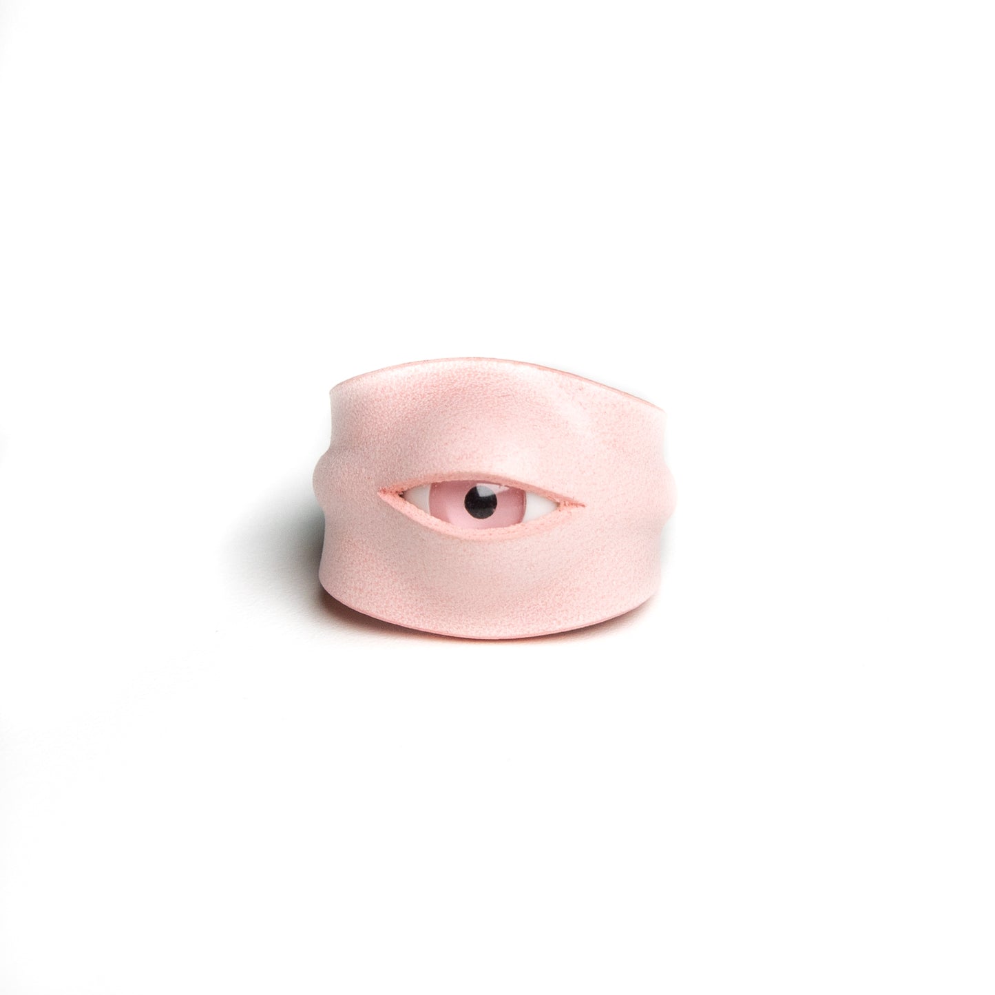 Plank Ateliers 'ALL EYES' Leather Ring