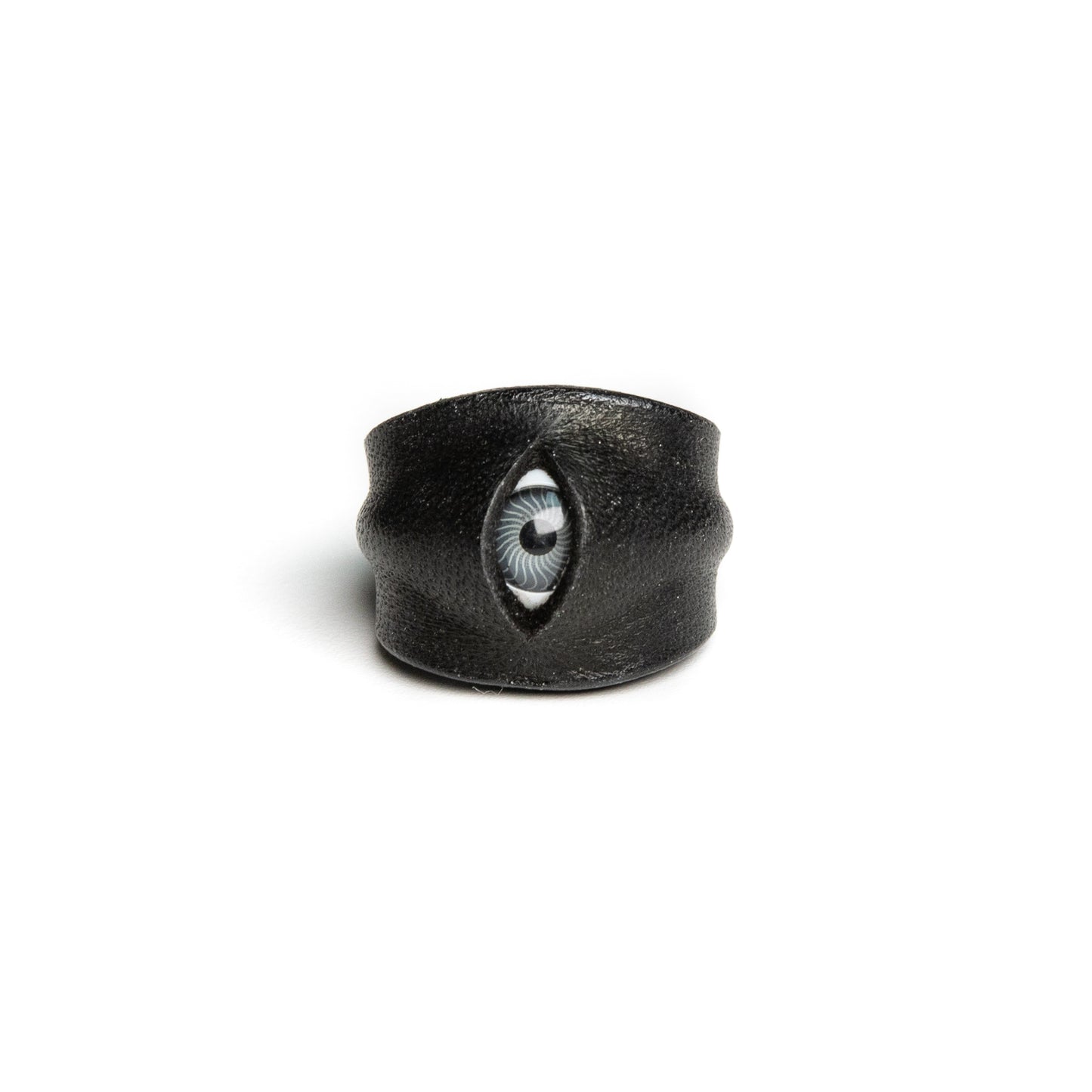 Plank Ateliers 'ALL EYES' Leather Ring