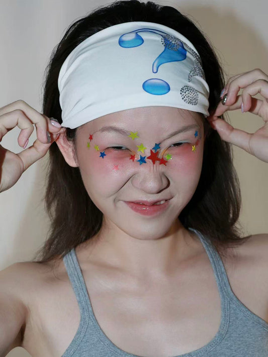 Timrockit Grocery “Question Mark” Headband