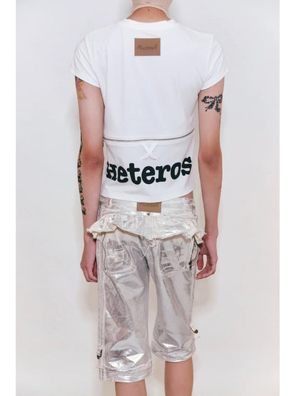 Fruitanari “I LOVE TRANS- HETEROS” Two-Way T-shirt