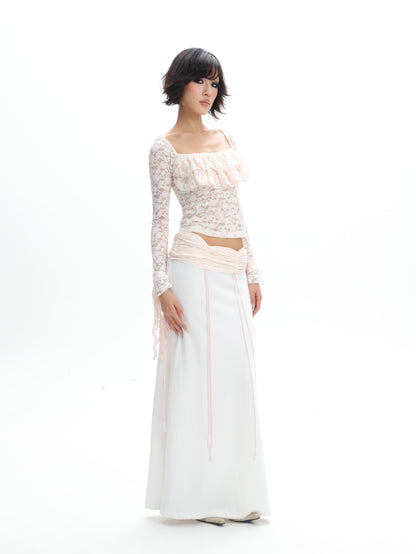 Dolomedes White Lace Temptation Top