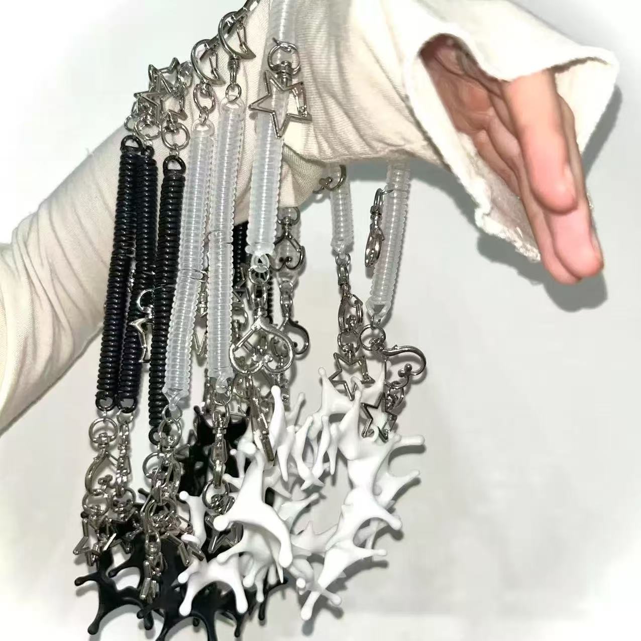 Sadisland 3D Print Heaatshape Necklace