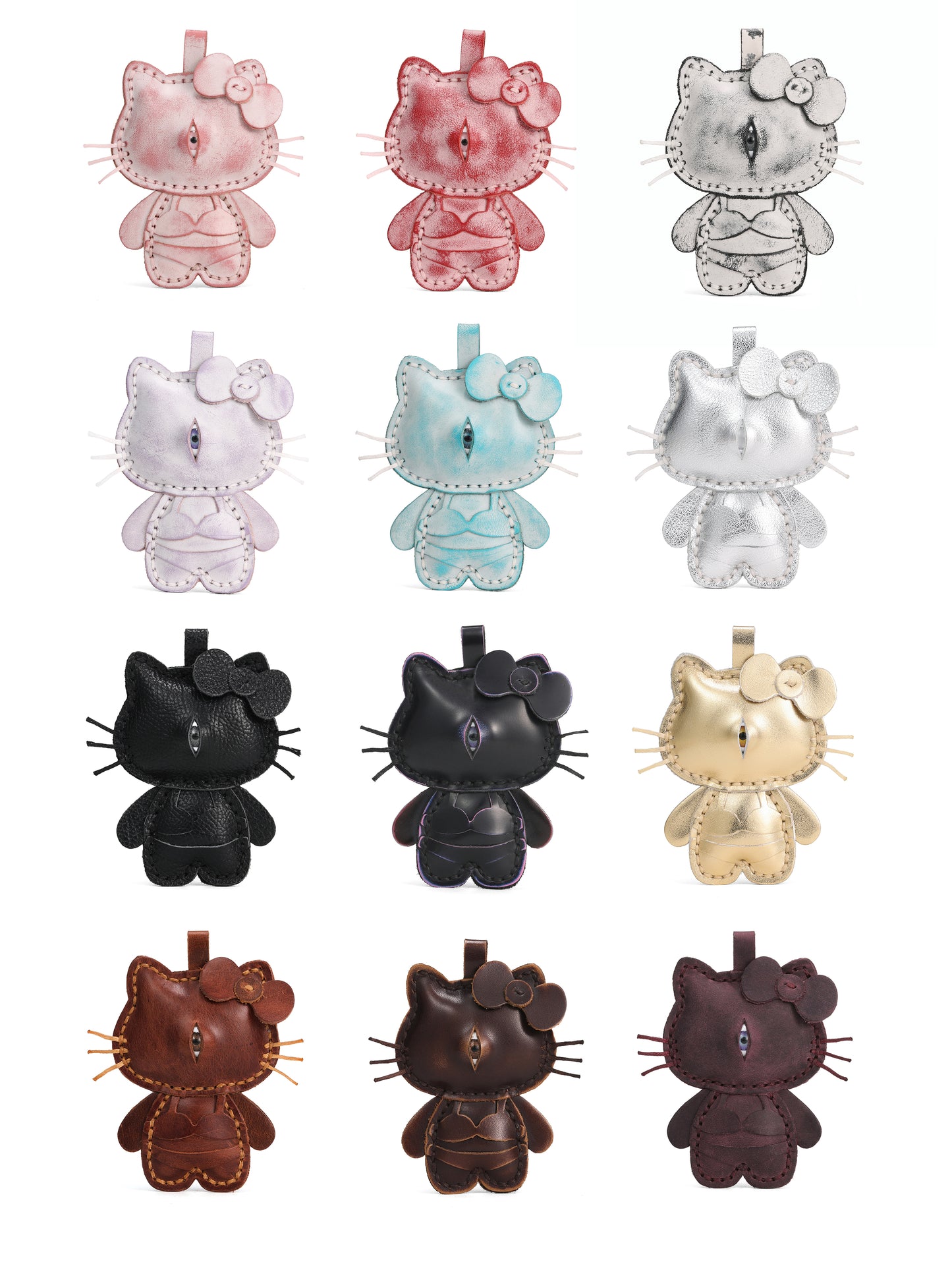 Plank Ateliers 'WHO AM I?' Leather Pendant