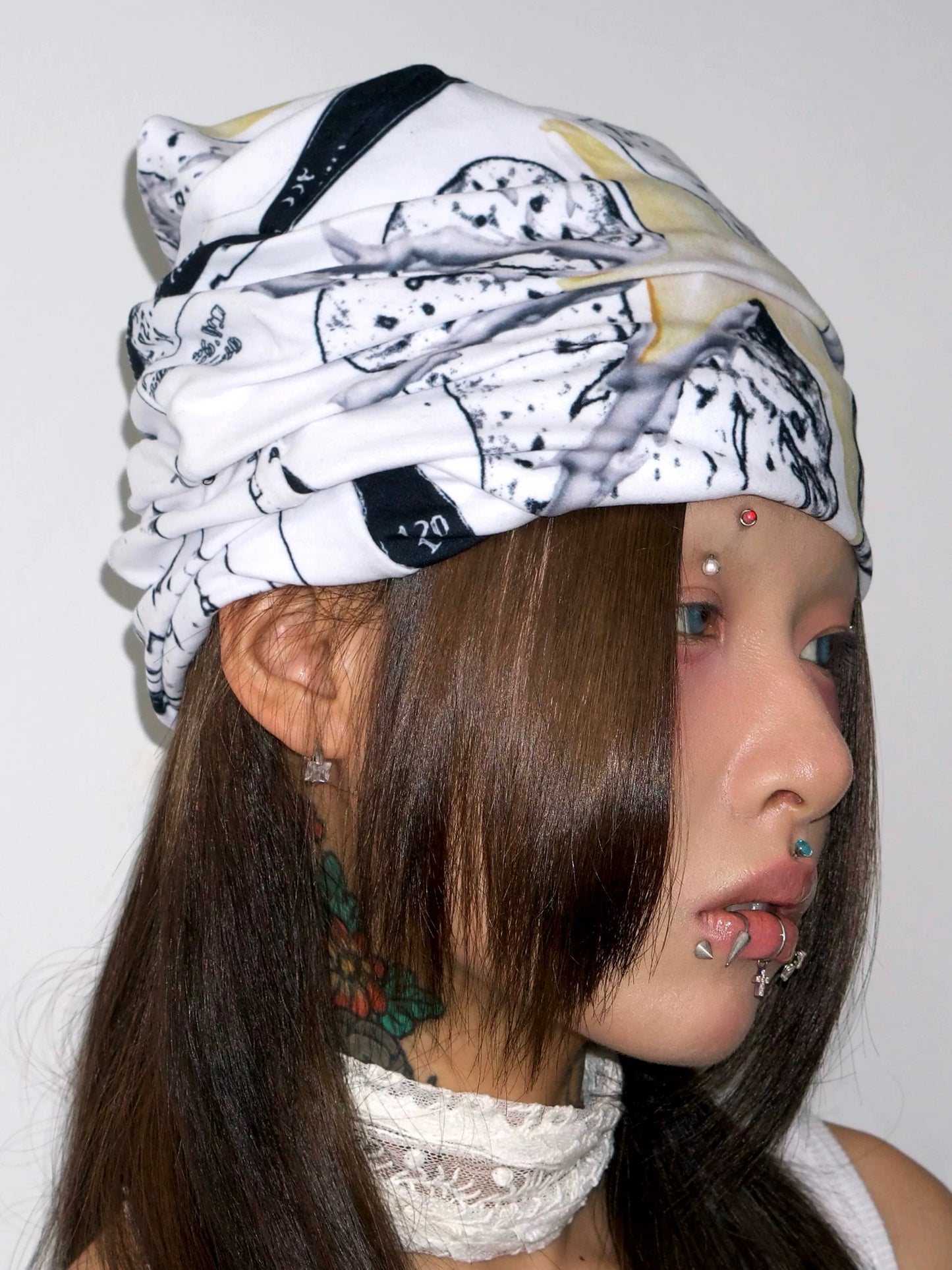 Timrockit Grocery Printed multifunctional scarf