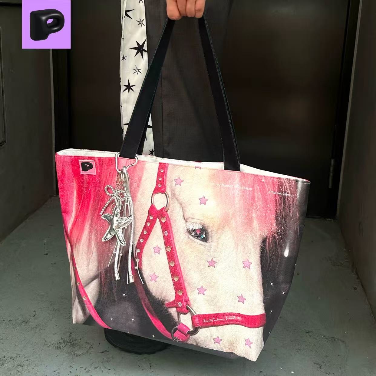 PutOut online "Pony" shopping tote