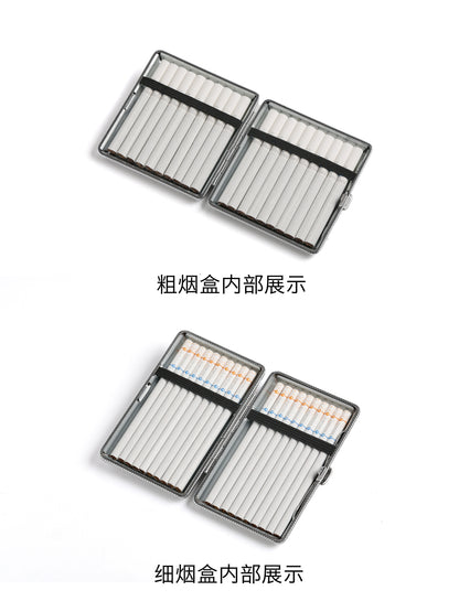 Plank Ateliers 'SHADOW' Leather Cigarette Box