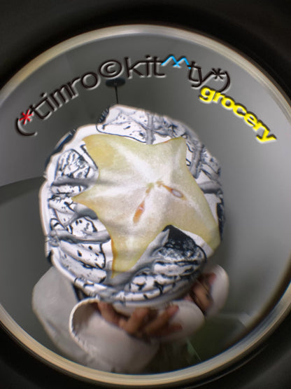 Timrockit Grocery Printed multifunctional scarf