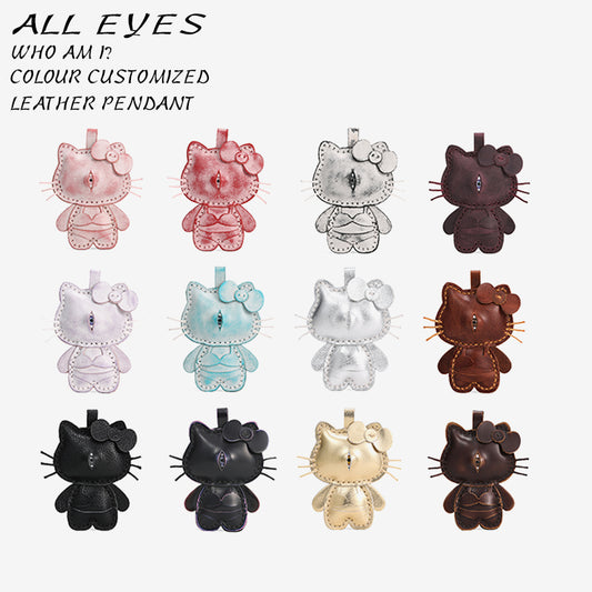 Plank Ateliers 'WHO AM I?' Leather Pendant