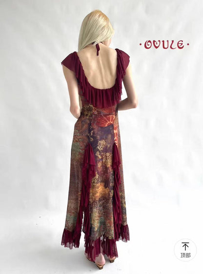 ovule stretch mesh dress