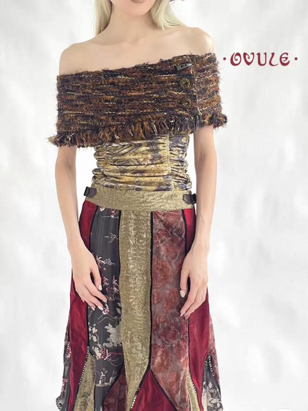 ovule Off-shoulder strapless set