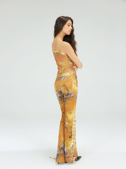 Dolomedes Ji Xie Qing Ting Low Rise Jeans