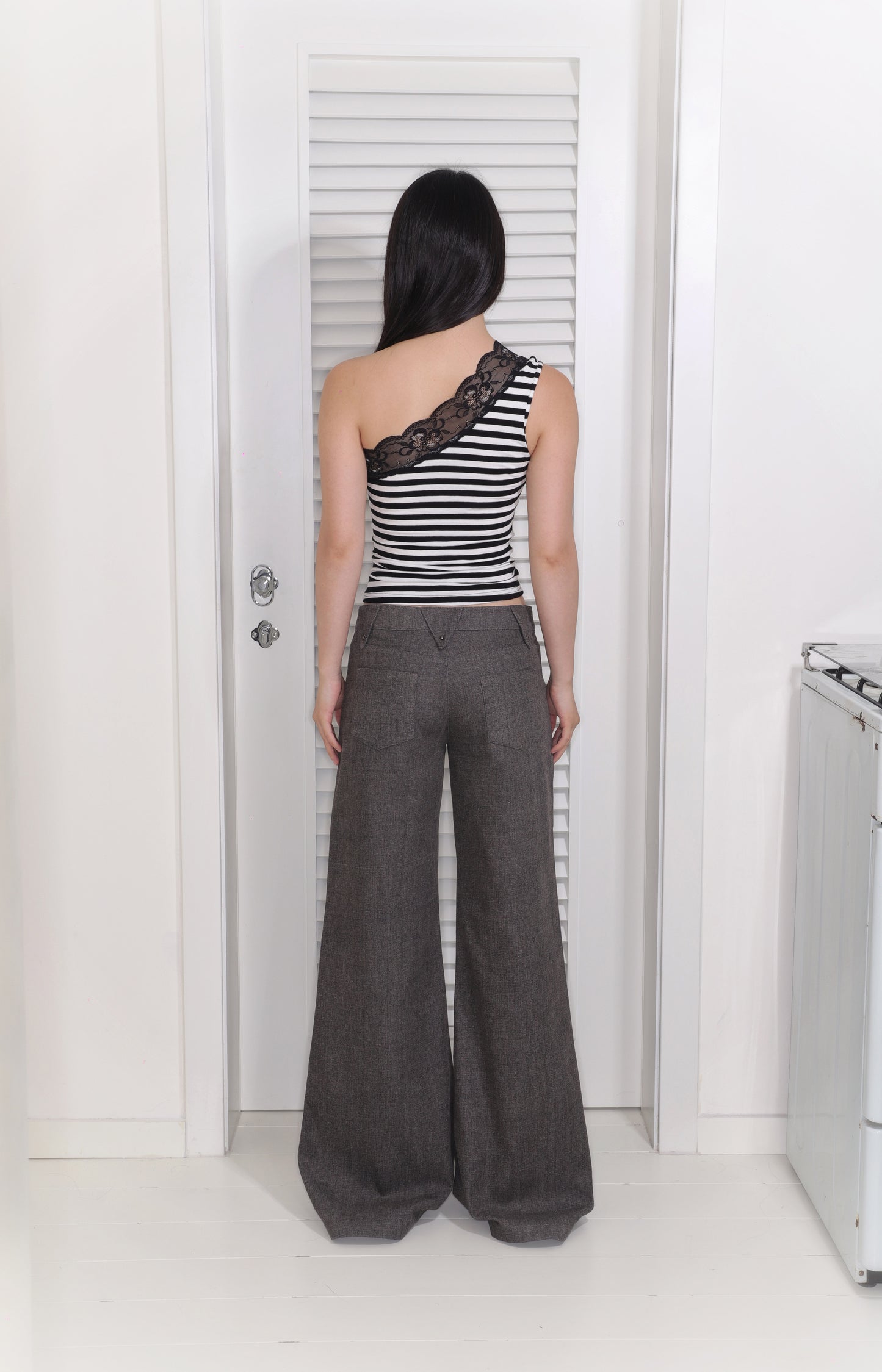 Dolomedes Twicat One-shoulder Top