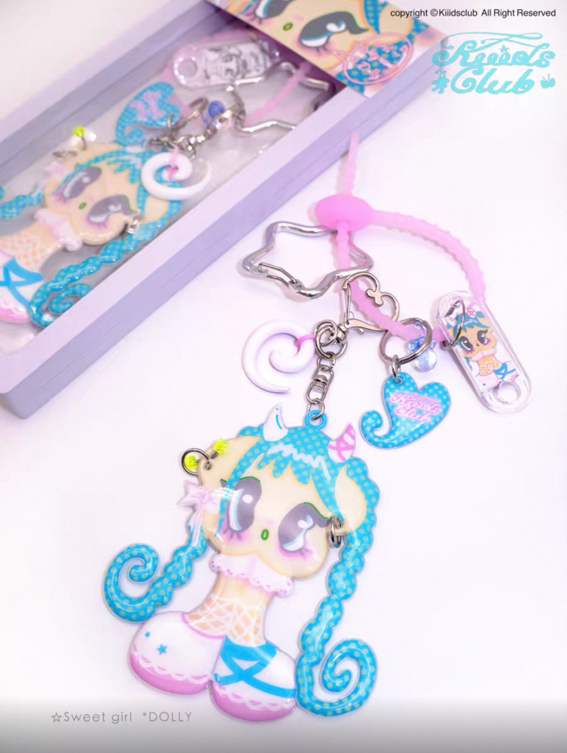 Kiiidsclub 'Spice & Sweet' Keychain