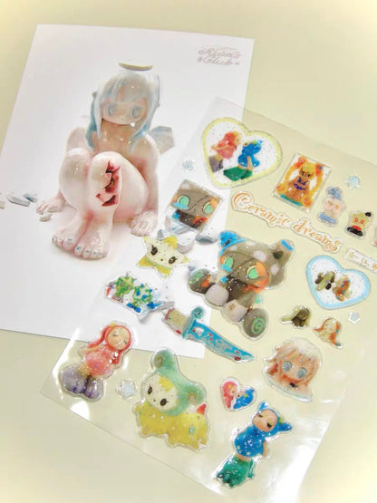 Kiiidsclub Ceramic Dreams Sticker