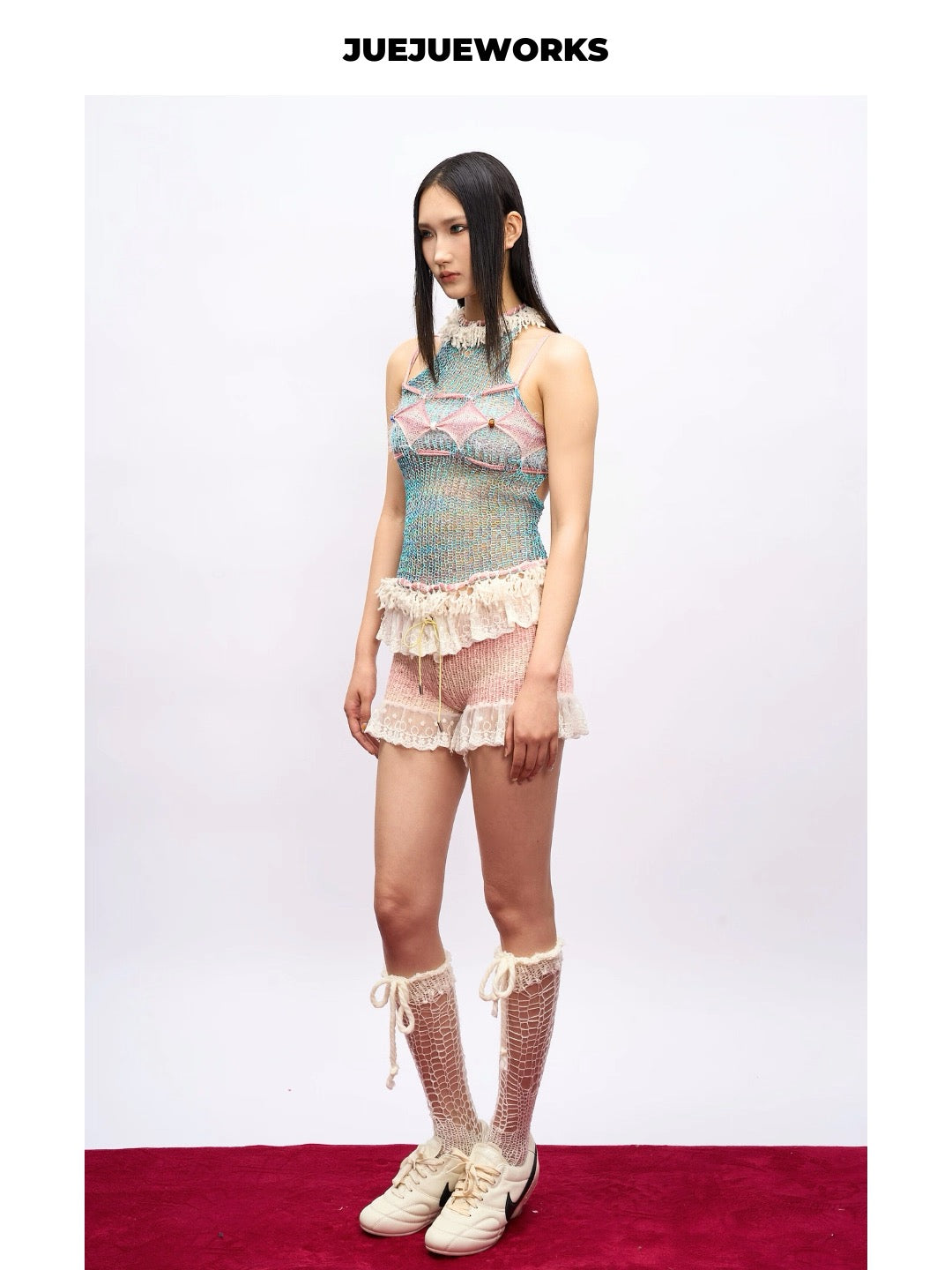 JUEJUEWORKS Hand-Knit Shorts