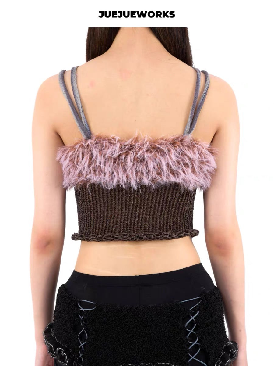 JUEJUEWORKS Hand-Knit Top