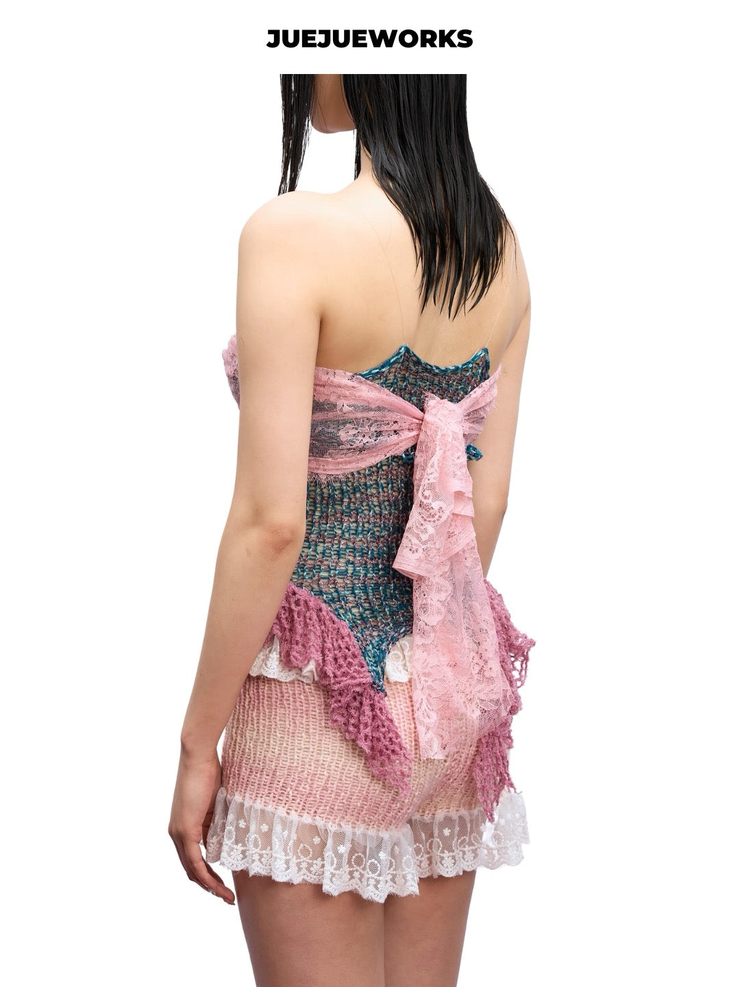 JUEJUEWORKS Hand-Knit Top