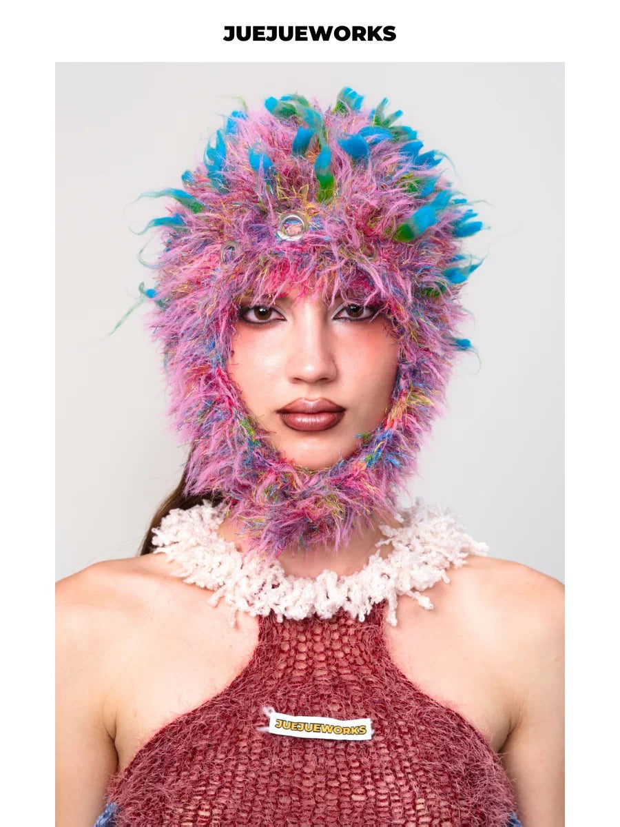 JUEJUEWORKS Hand-Knit Beanie