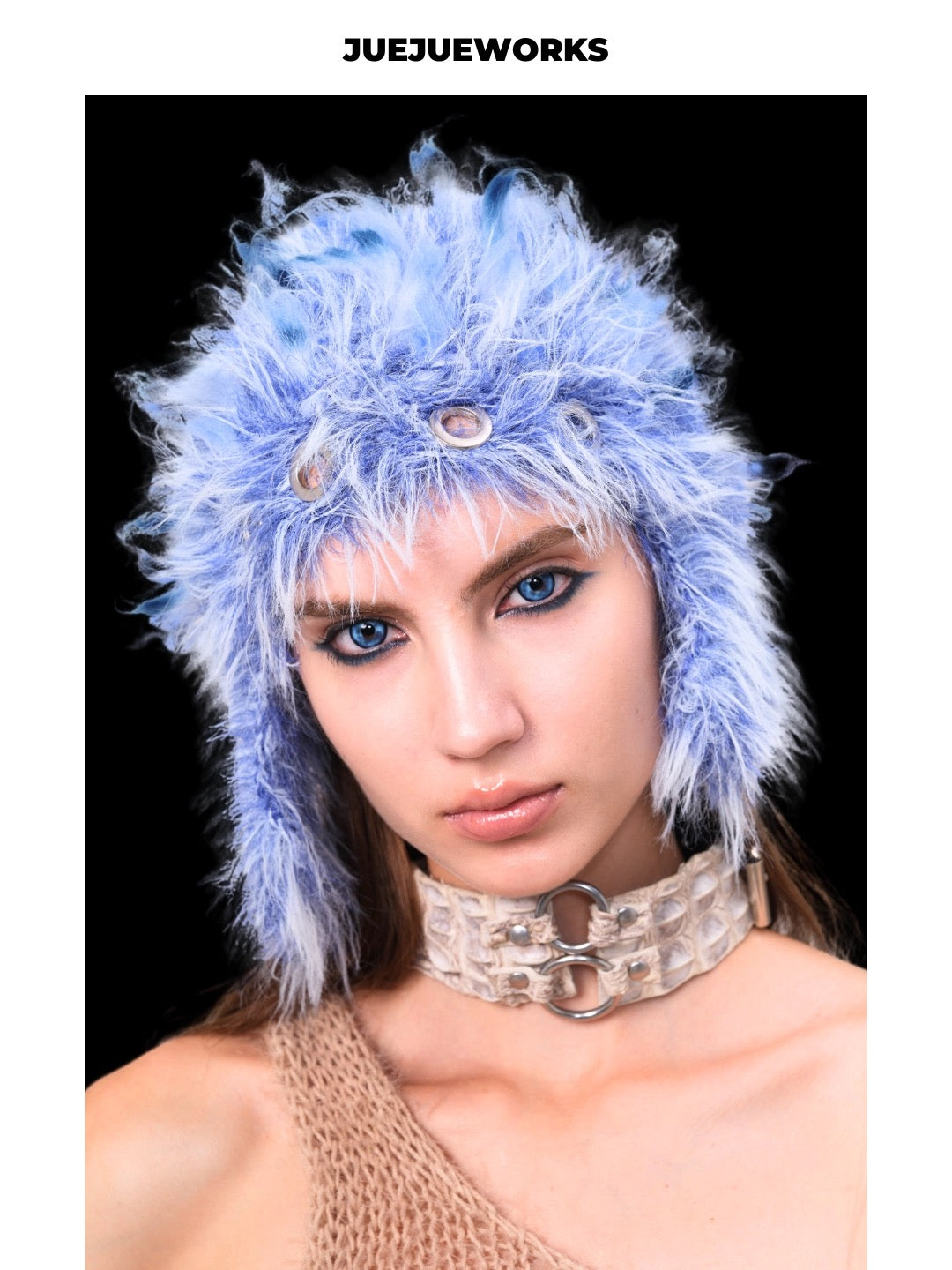 JUEJUEWORKS Hand-Knit Beanie