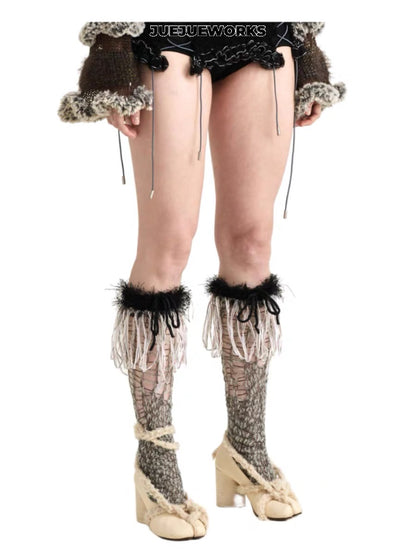 JUEJUEWORKS Hand-Knit Socks