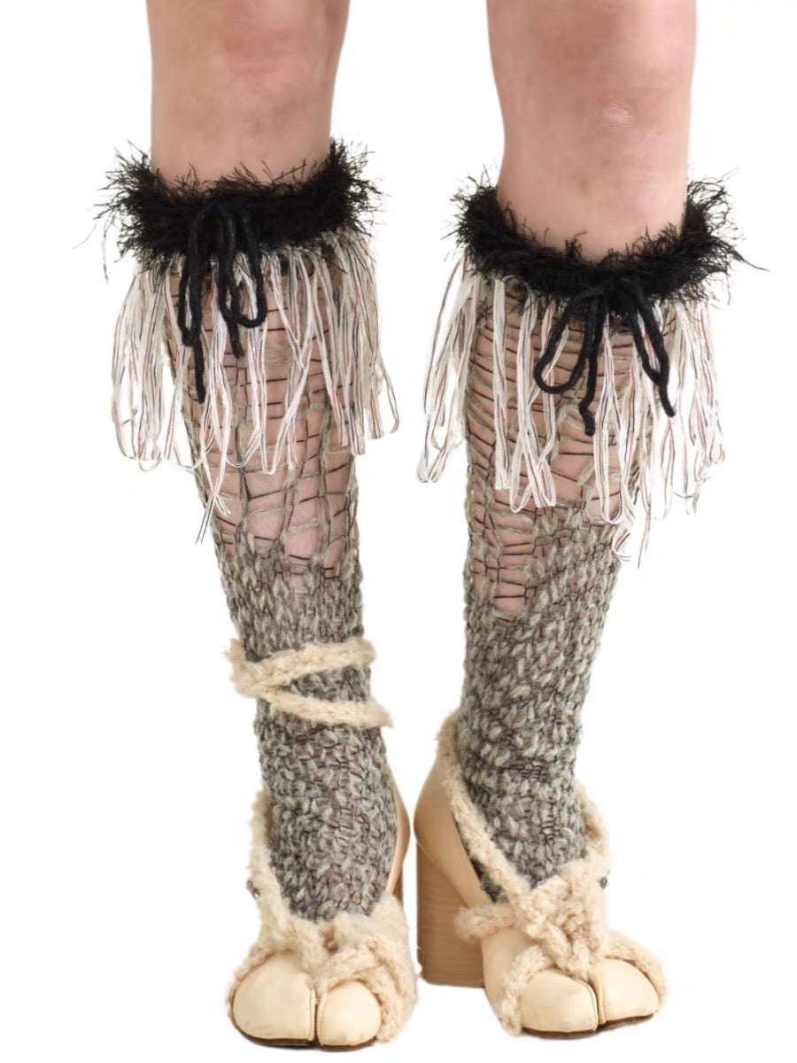 JUEJUEWORKS Hand-Knit Socks