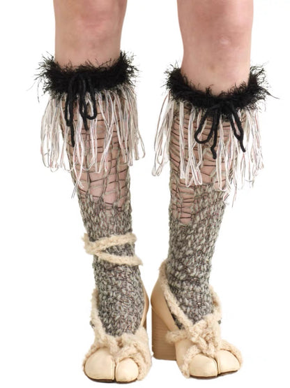 JUEJUEWORKS Hand-Knit Socks