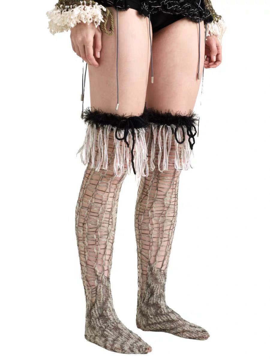 JUEJUEWORKS Hand-Knit Socks