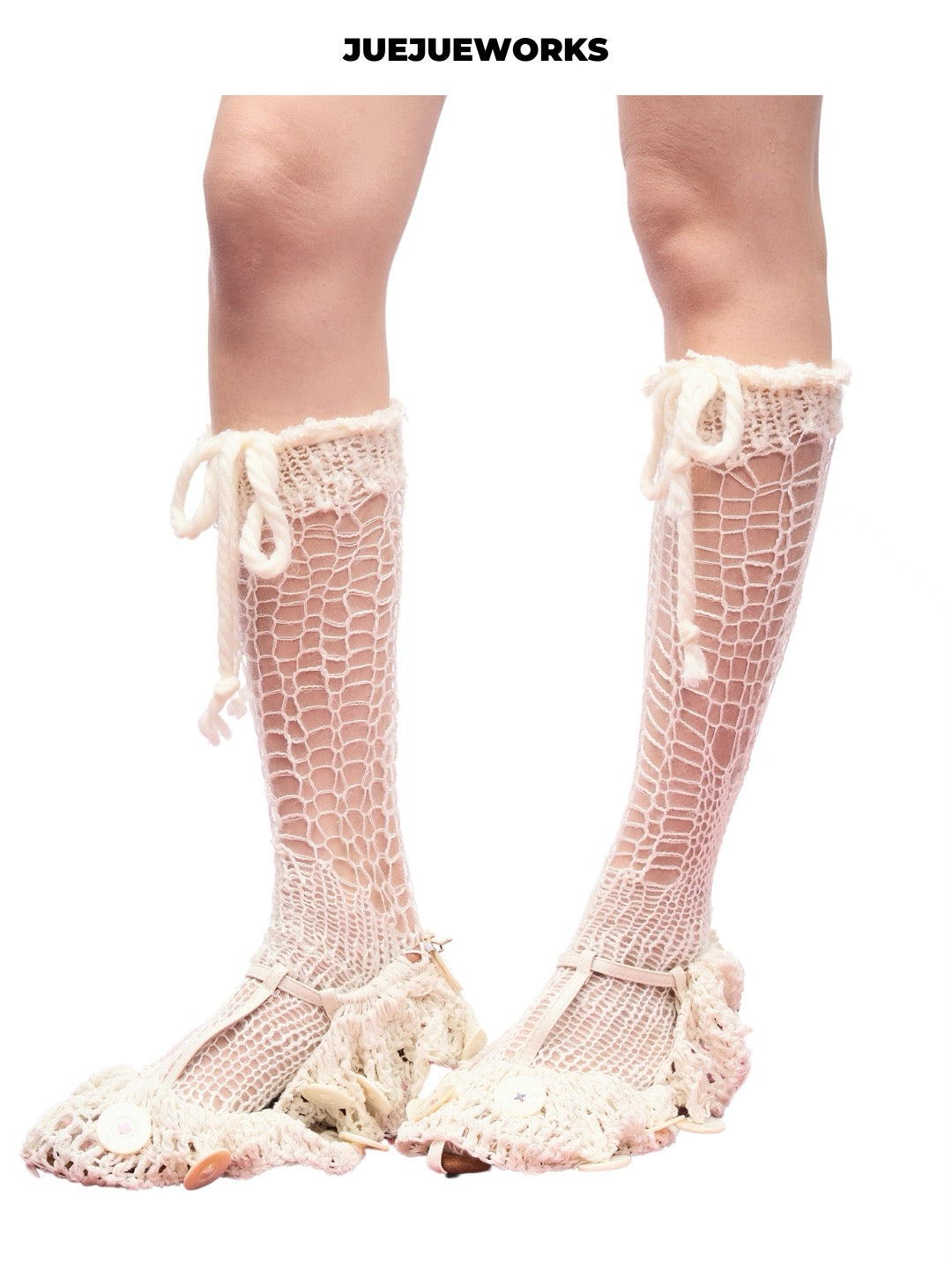 JUEJUEWORKS Hand-Knit Socks