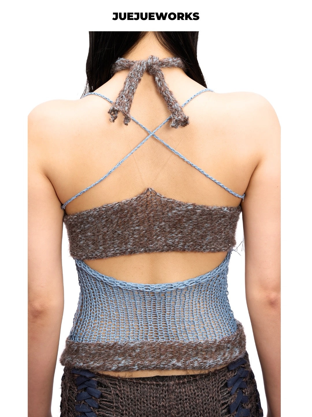 JUEJUEWORKS Hand-Knit Top