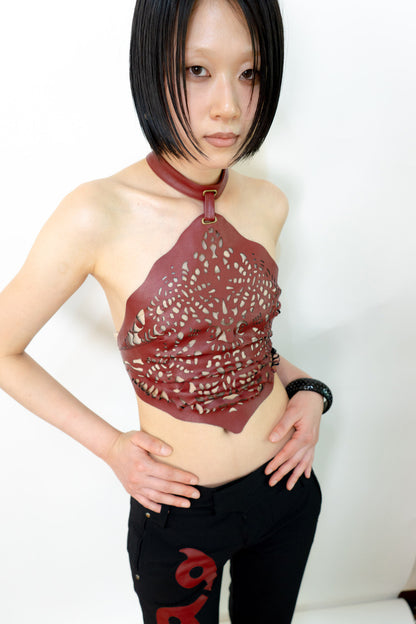 Tropiceye Like Tears In Rain Halter Top