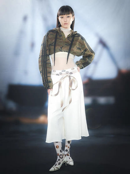 Tropiceye Bow Bow Love Ultra Wide Pants