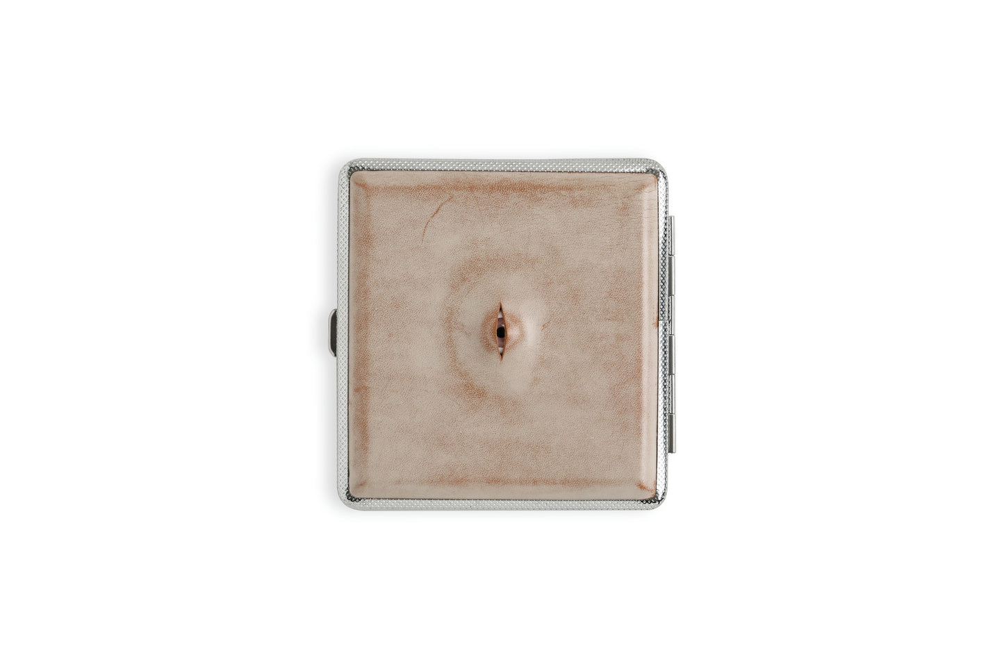 Plank Ateliers 'ALL EYES' Leather Cigarette Box