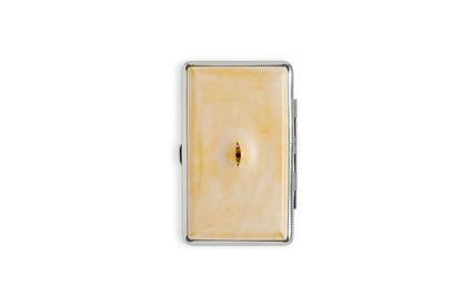 Plank Ateliers 'ALL EYES' Leather Cigarette Box