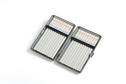 Plank Ateliers 'ALL EYES' Leather Cigarette Box