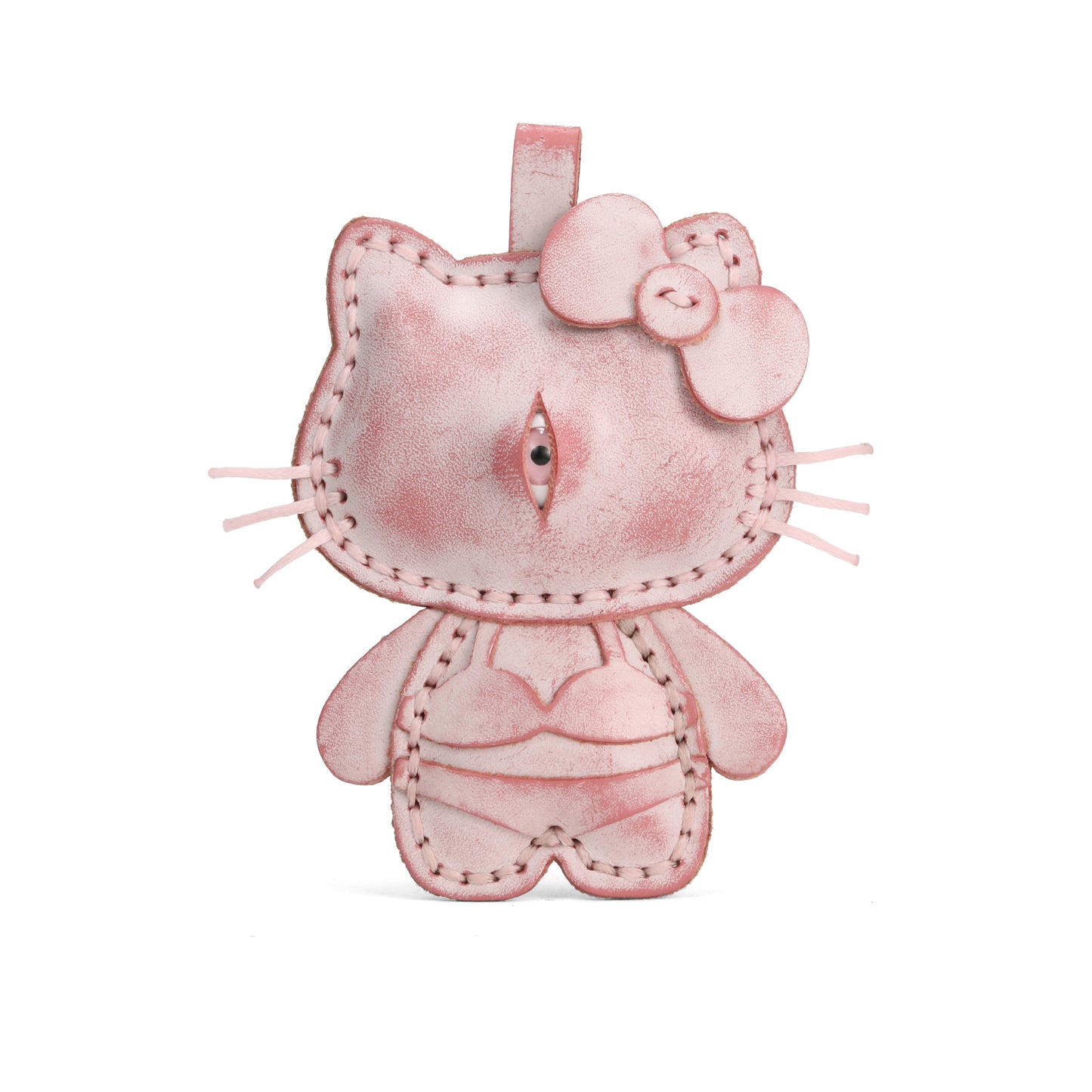 Plank Ateliers 'WHO AM I?' Leather Pendant