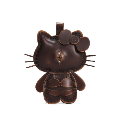 Plank Ateliers 'WHO AM I?' Leather Pendant