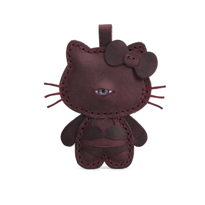 Plank Ateliers 'WHO AM I?' Leather Pendant