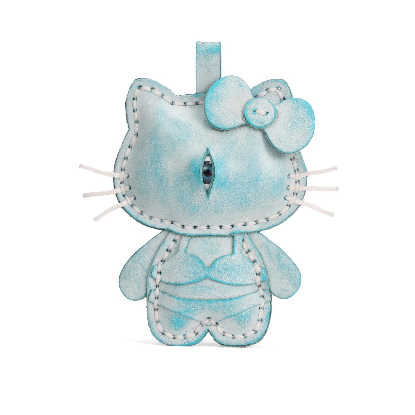 Plank Ateliers 'WHO AM I?' Leather Pendant