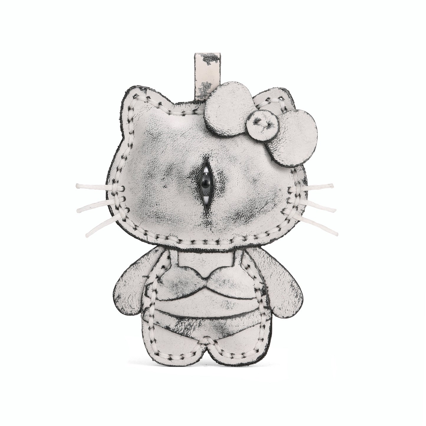 Plank Ateliers 'WHO AM I?' Leather Pendant