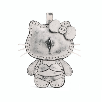 Plank Ateliers 'WHO AM I?' Leather Pendant