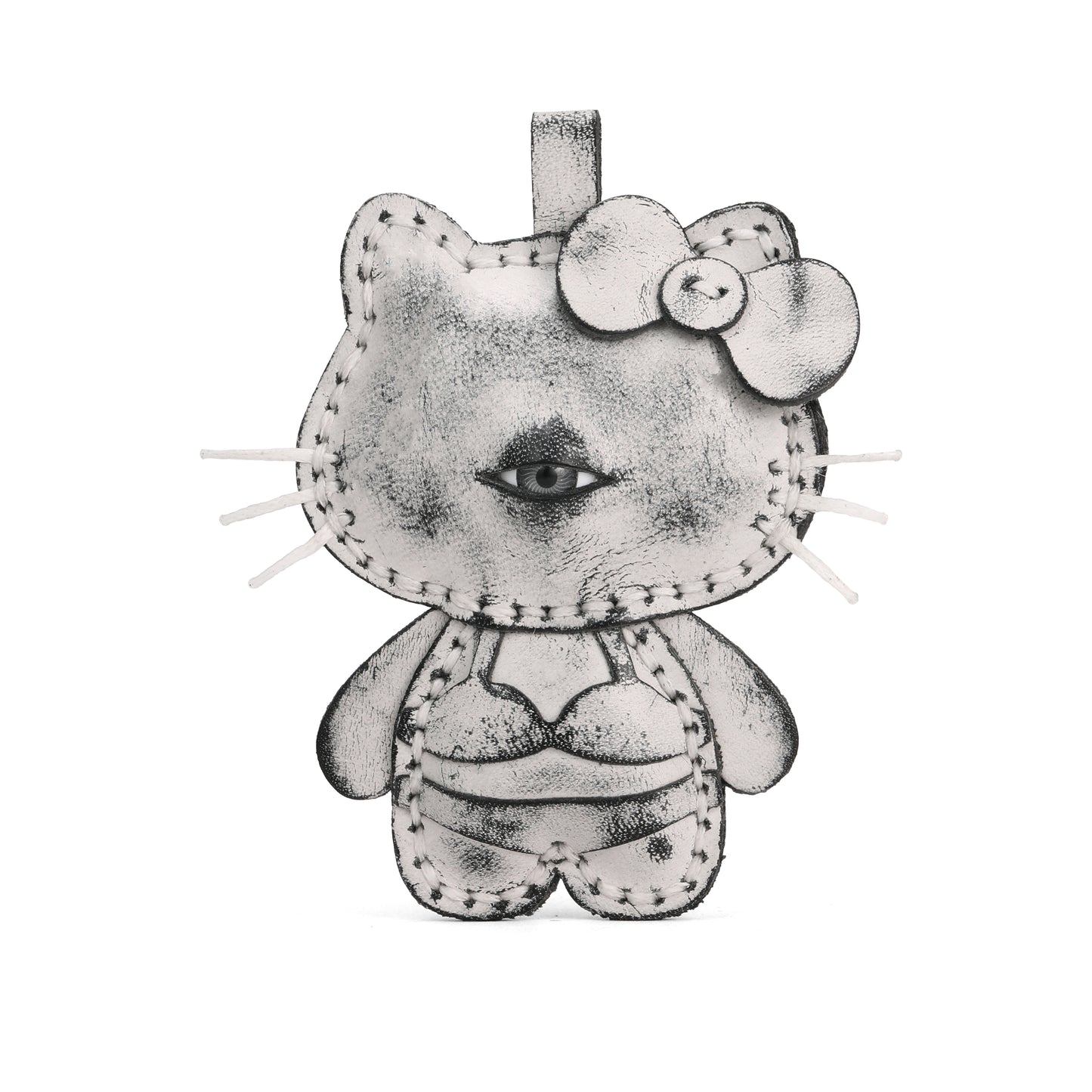 Plank Ateliers 'WHO AM I?' Leather Pendant